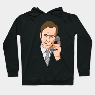 Better Call Saul Fanart - Saul on the Phone Hoodie